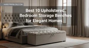 Best 10 Upholstered Bedroom Storage Benches for Elegant Homes