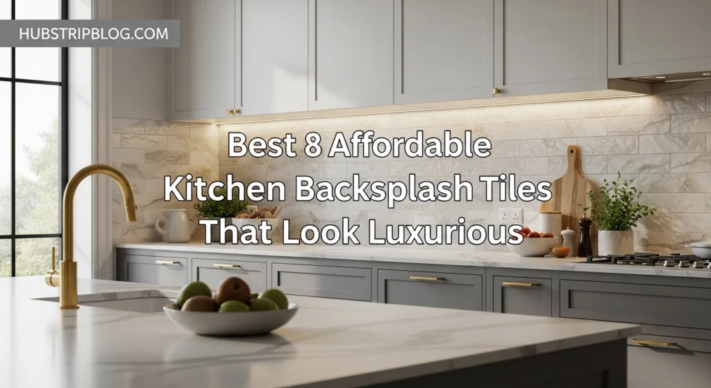 Best 8 Affordable Kitchen Backsplash Tiles That Look Luxurious