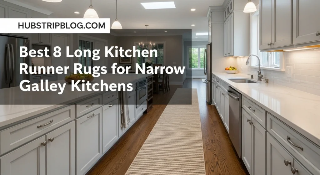 Best 8 Long Kitchen Runner Rugs for Narrow Galley Kitchens