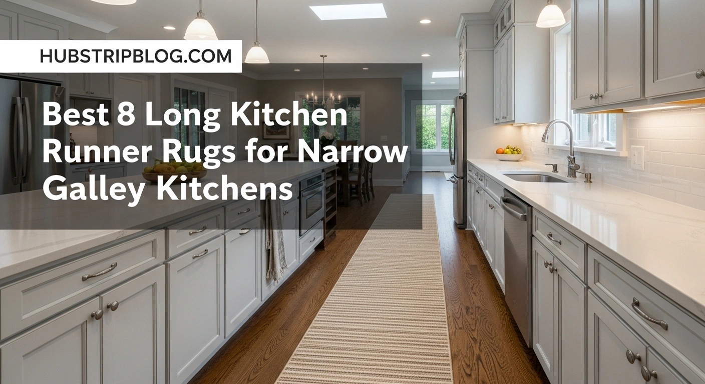 Best 8 Long Kitchen Runner Rugs for Narrow Galley Kitchens
