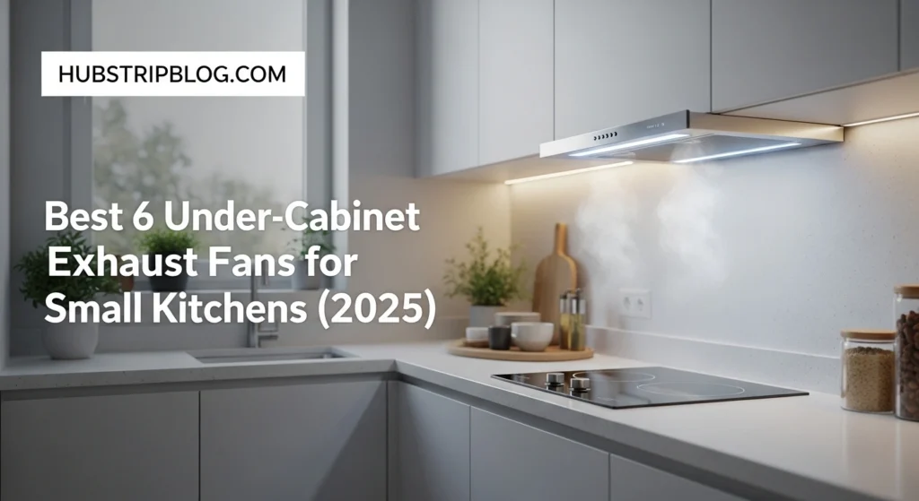 Best 6 Under-Cabinet Exhaust Fans for Small Kitchens (2025)