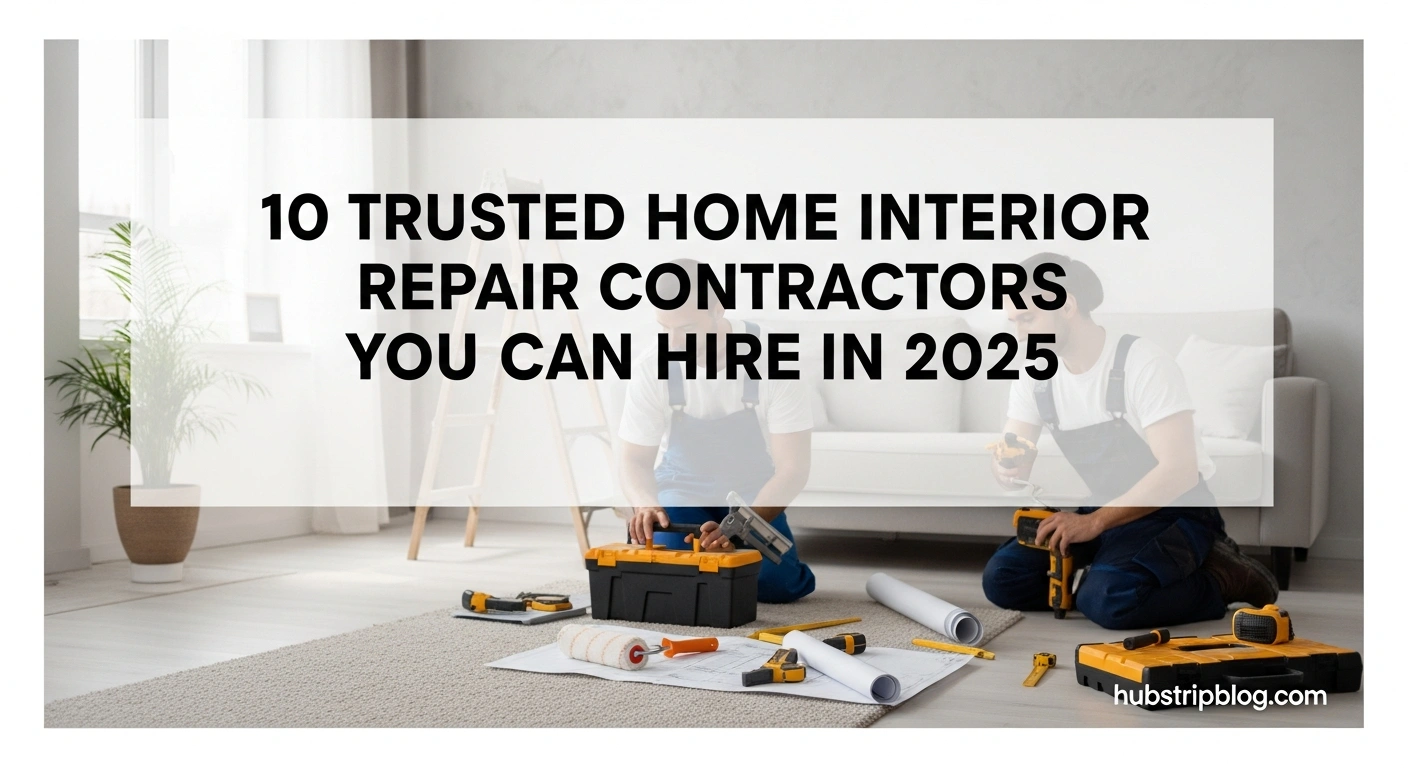 10 Trusted Home Interior Repair Contractors