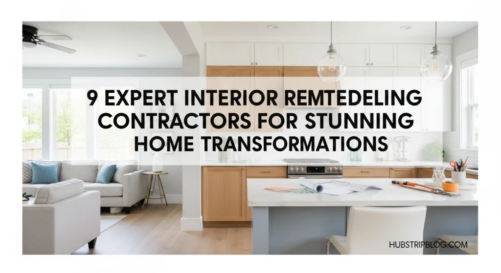 9 Expert Interior Remodeling Contractors