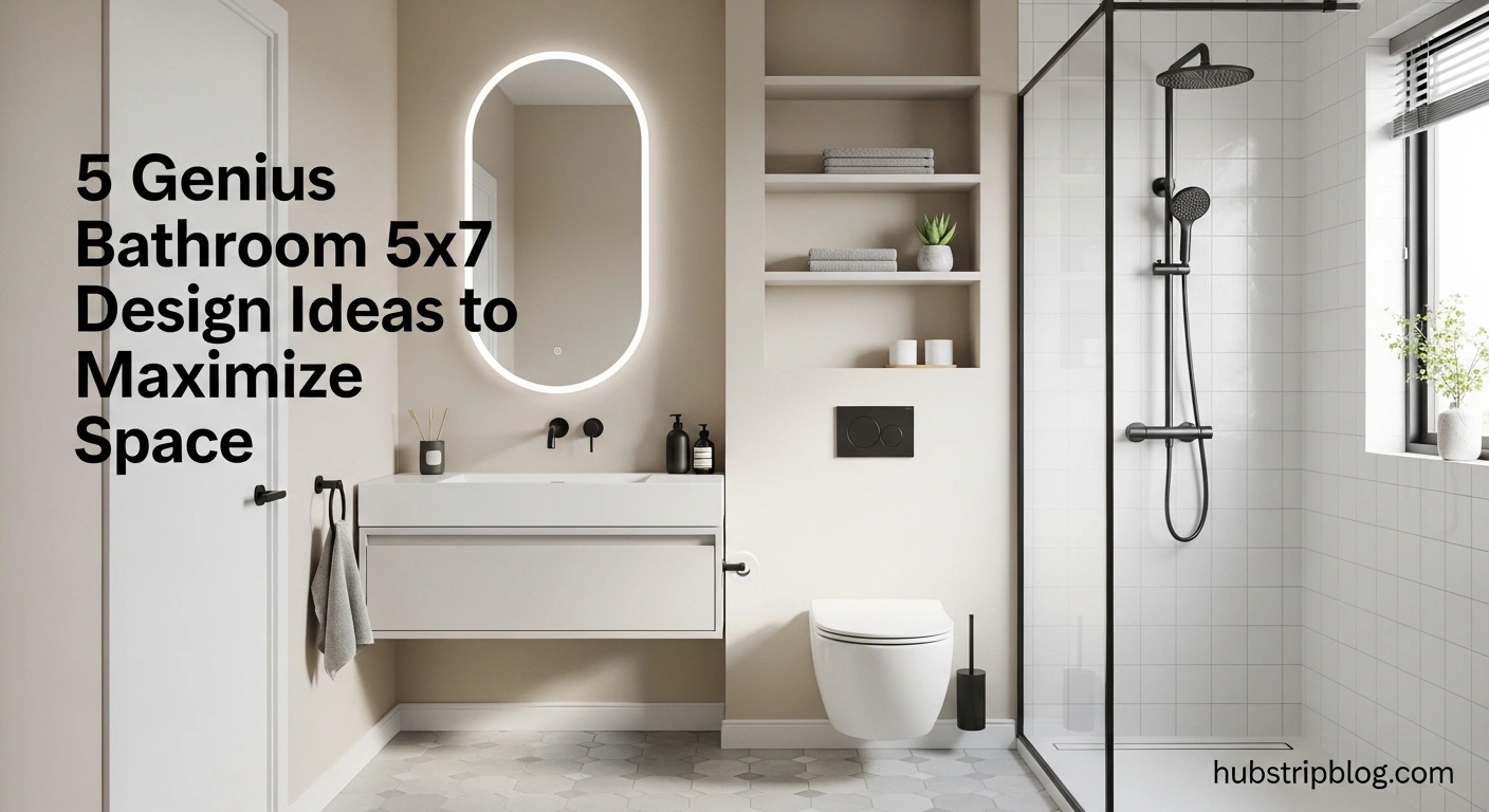 5 Genius Bathroom 5x7 Design