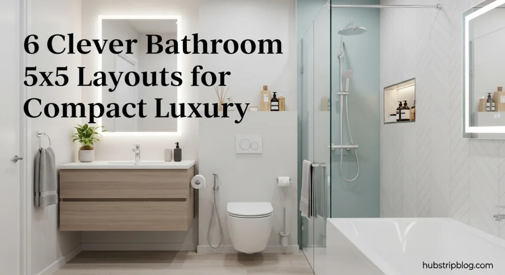 Bathroom 5x5 Layouts