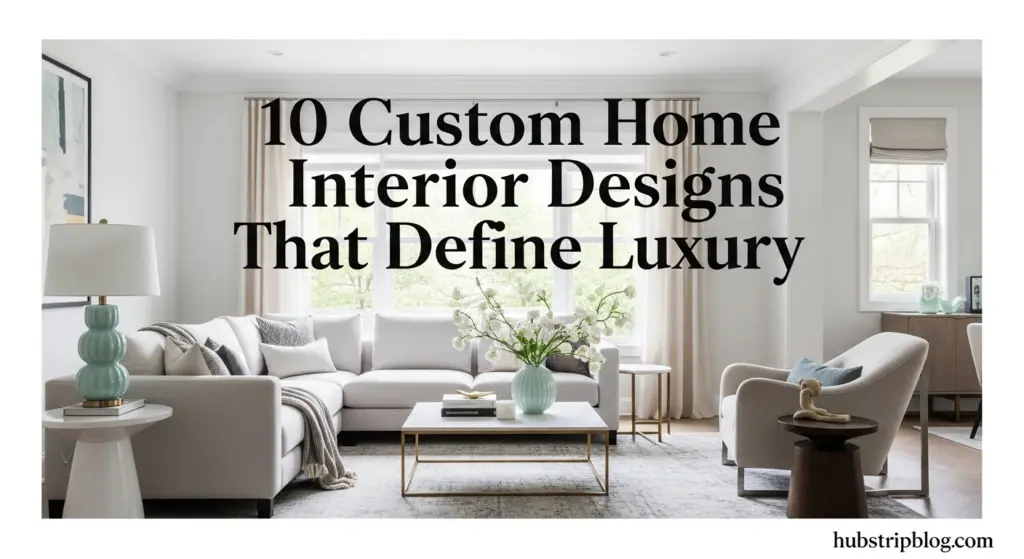 Custom Home Interior Designs