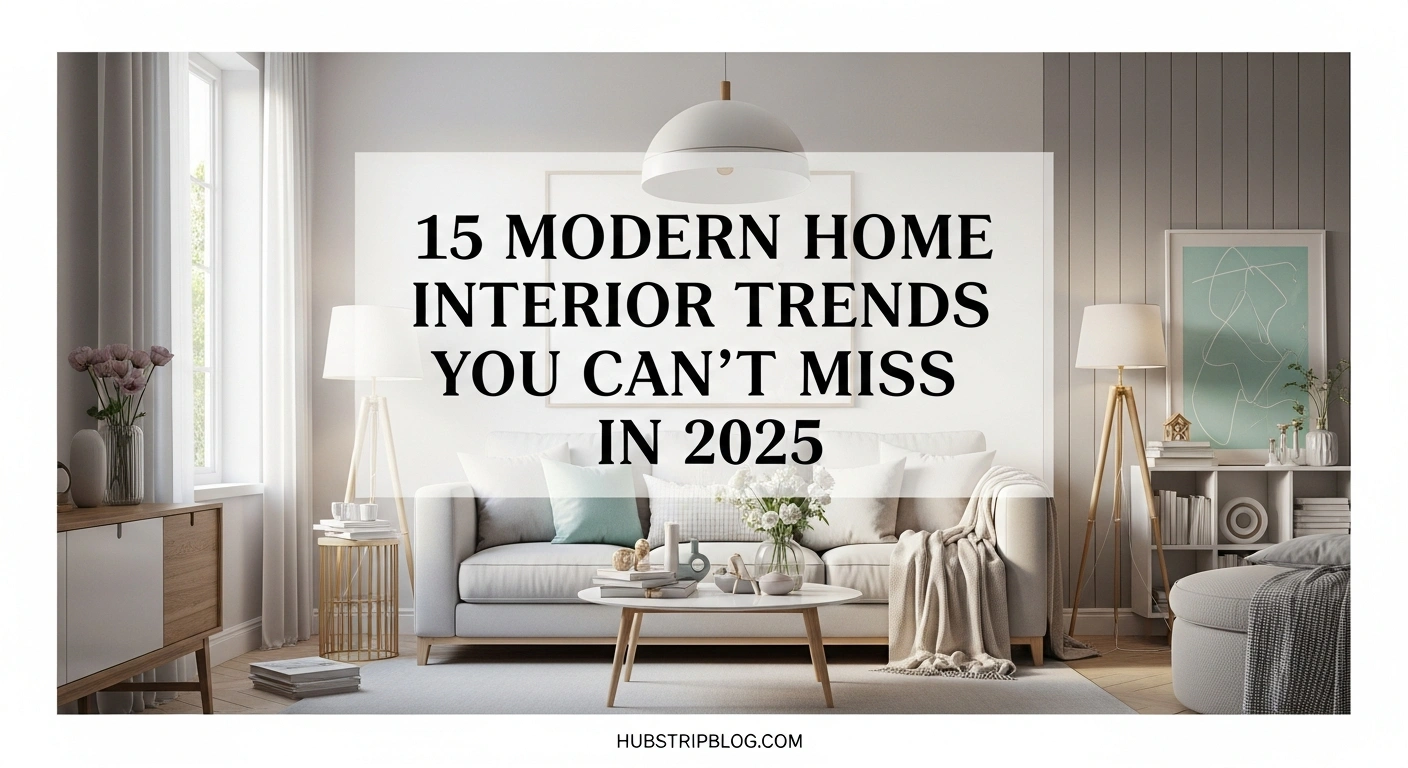 15 Modern Home Interior Trends You Can’t Miss in 2025 New 6 Modern Home Interior Trends