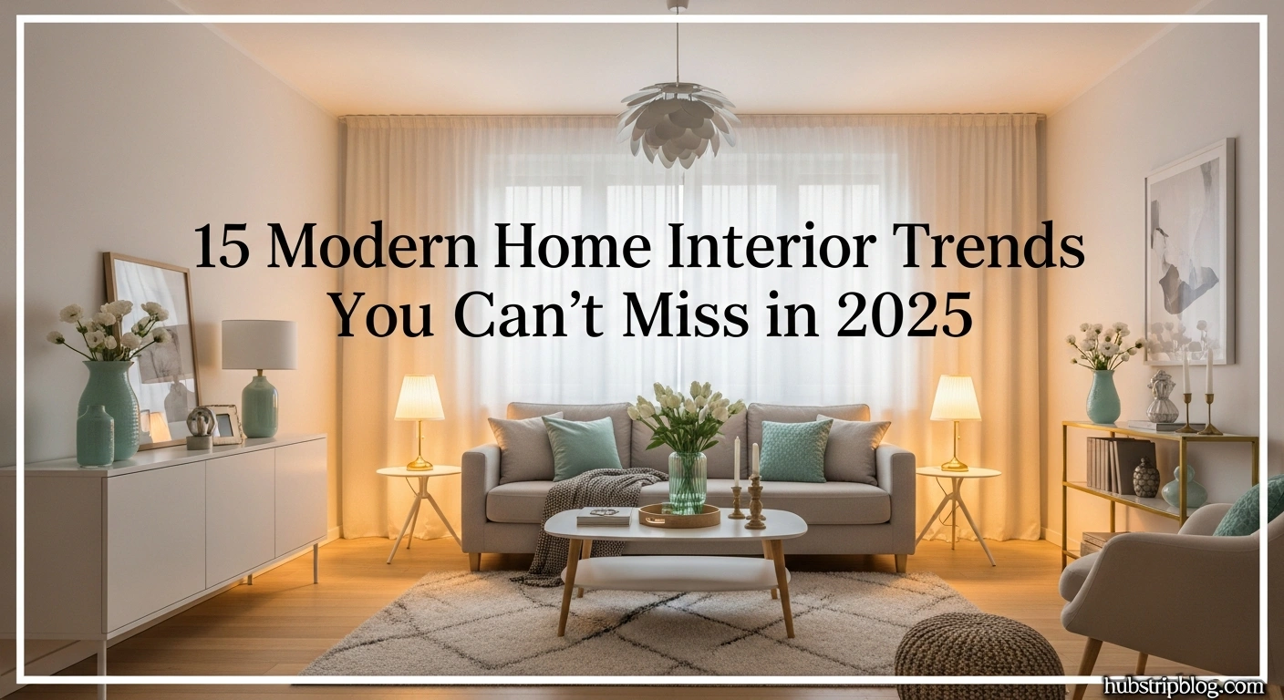 15 Modern Home Interior Trends You Can’t Miss in 2025 New 7 Modern Home Interior Trends