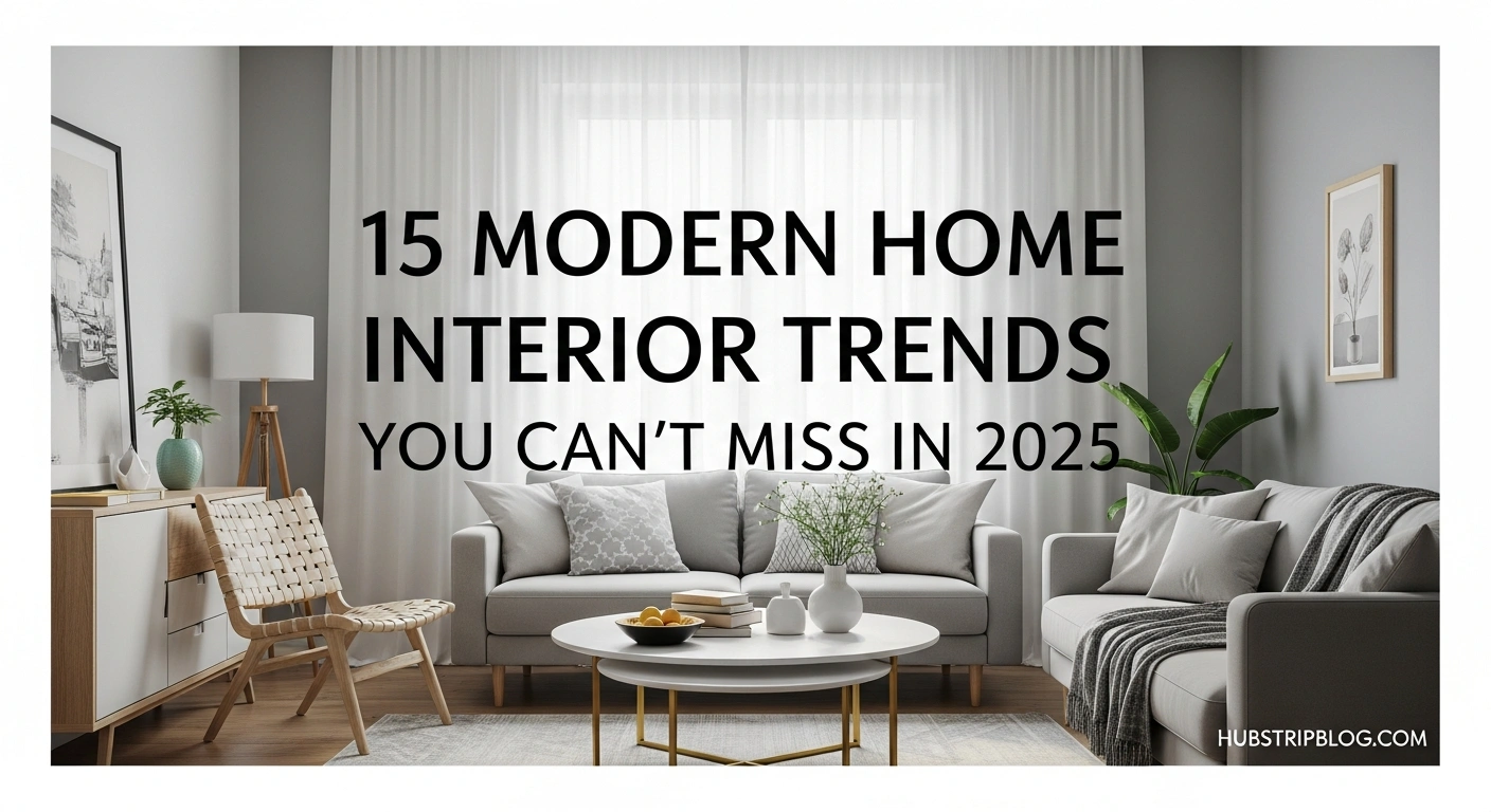 15 Modern Home Interior Trends You Can’t Miss in 2025 New 5 Modern Home Interior Trends