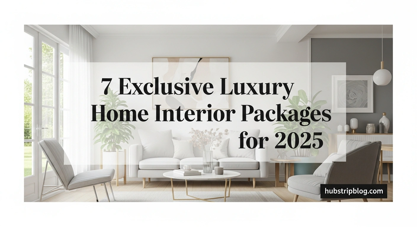 Luxury Home Interior Packages