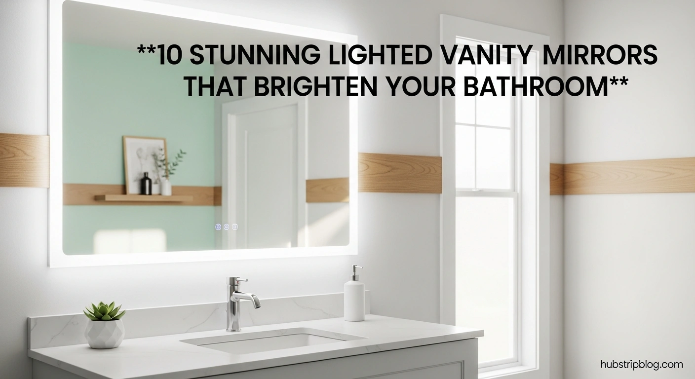 Lighted Vanity Mirrors