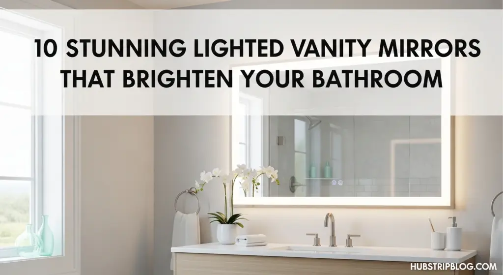 Lighted Vanity Mirrors