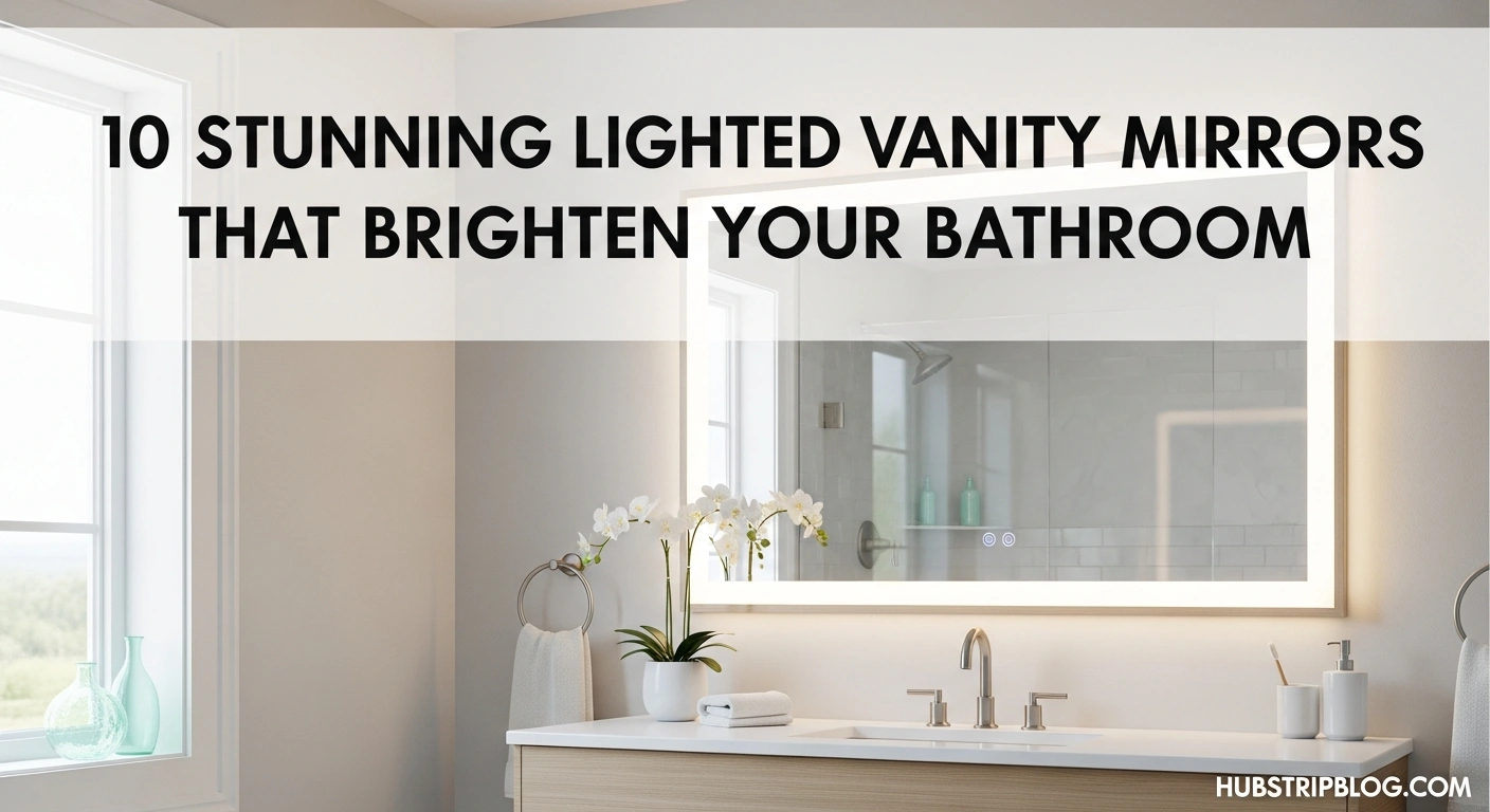 Lighted Vanity Mirrors