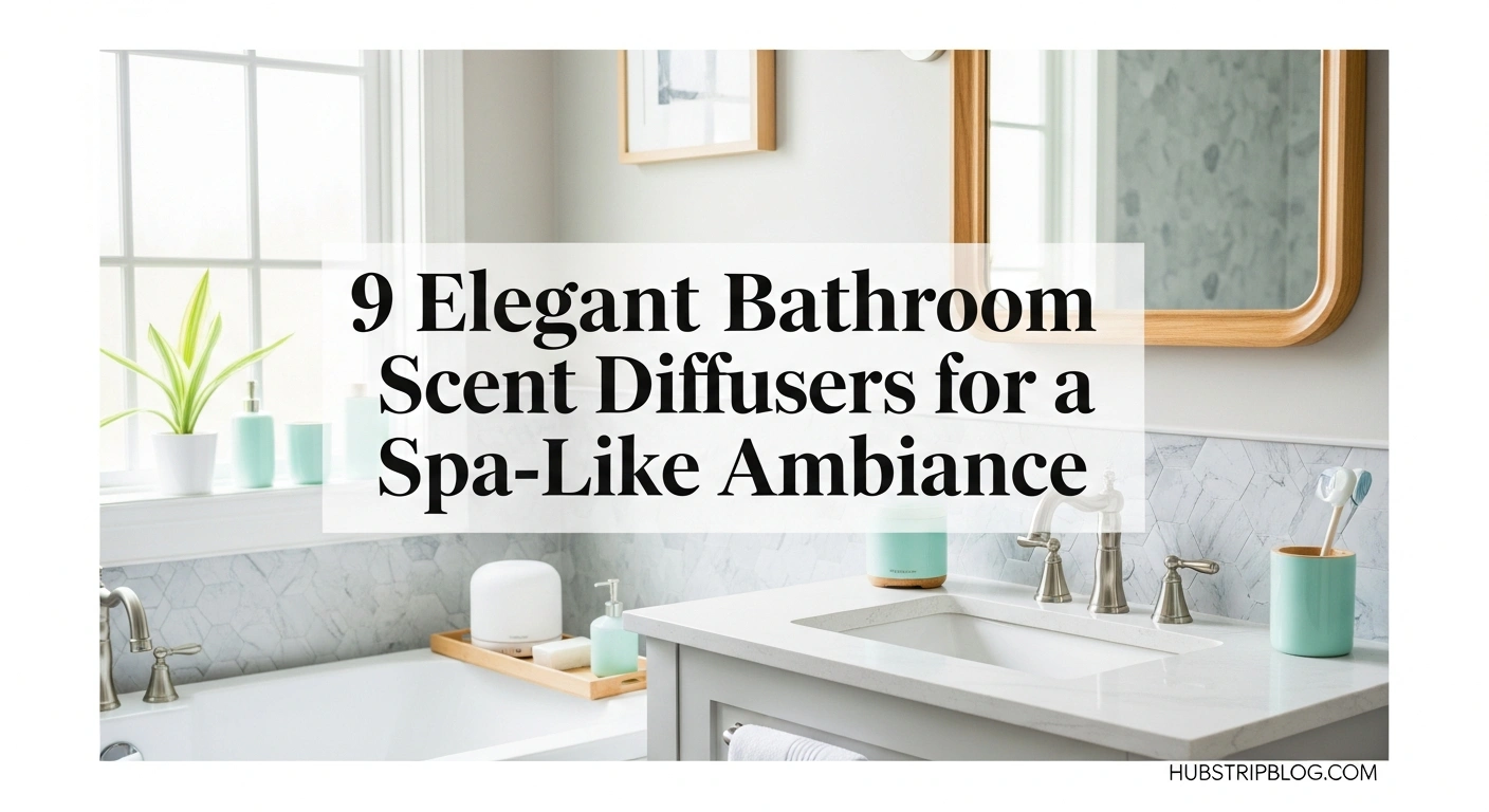 9 Elegant Bathroom Scent Diffusers for a Spa-Like Ambiance New 5 Bathroom Scent Diffusers