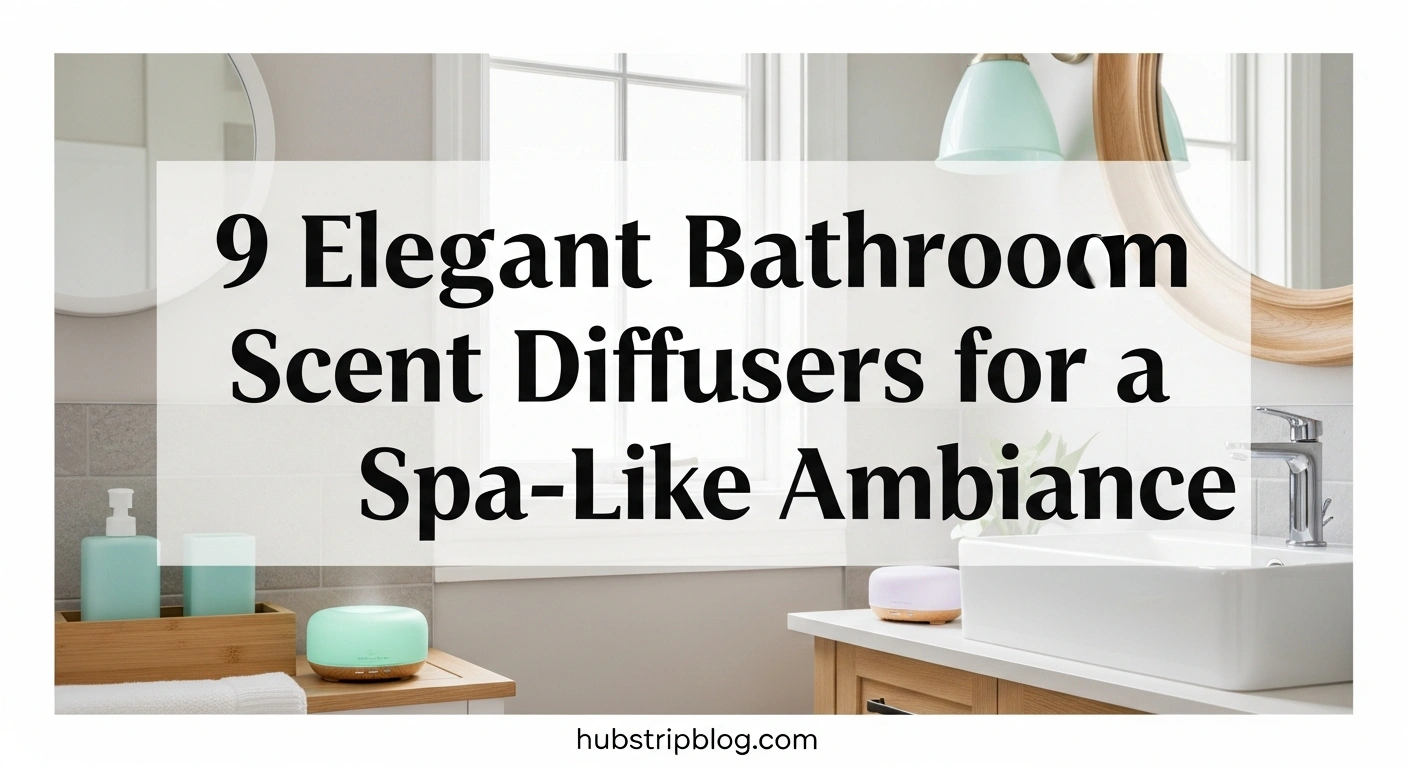 9 Elegant Bathroom Scent Diffusers for a Spa-Like Ambiance New 4 Bathroom Scent Diffusers