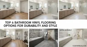 Top 6 Bathroom Vinyl Flooring Options for Durability and Style New