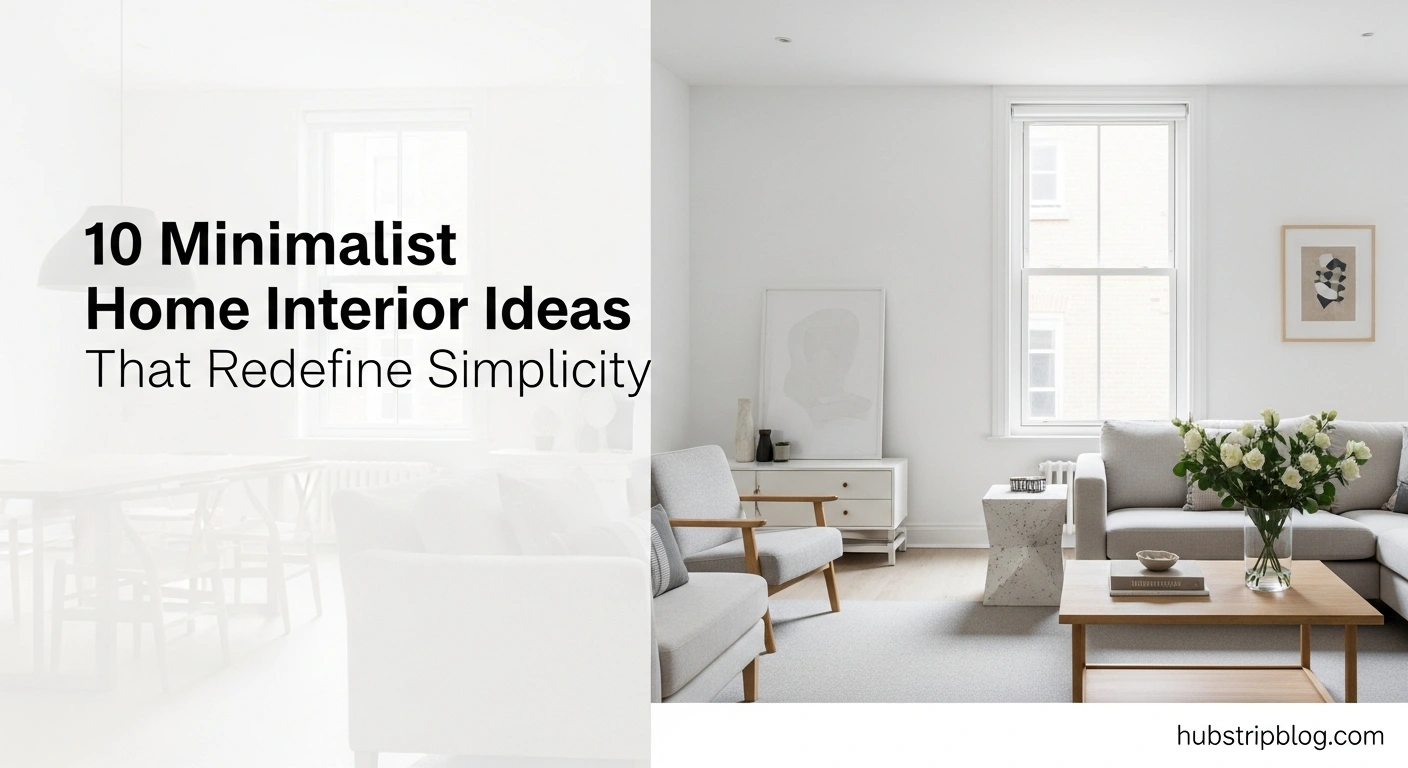 10 Minimalist Home Interior Ideas That Redefine Simplicity 7 Minimalist Home Interior Ideas