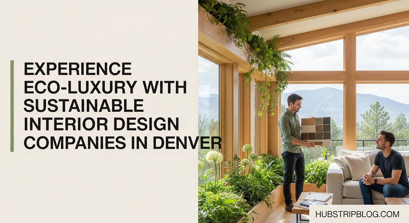 Sustainable Interior Design Companies Denver