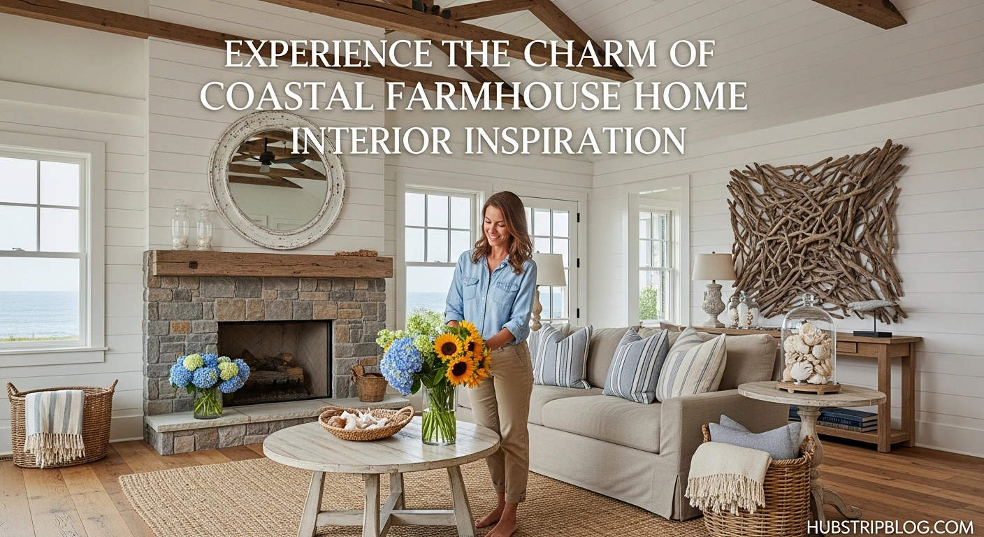 Experience the Charm of Coastal Farmhouse Home Interior Inspiration 2025 5 Coastal Farmhouse Home Interior