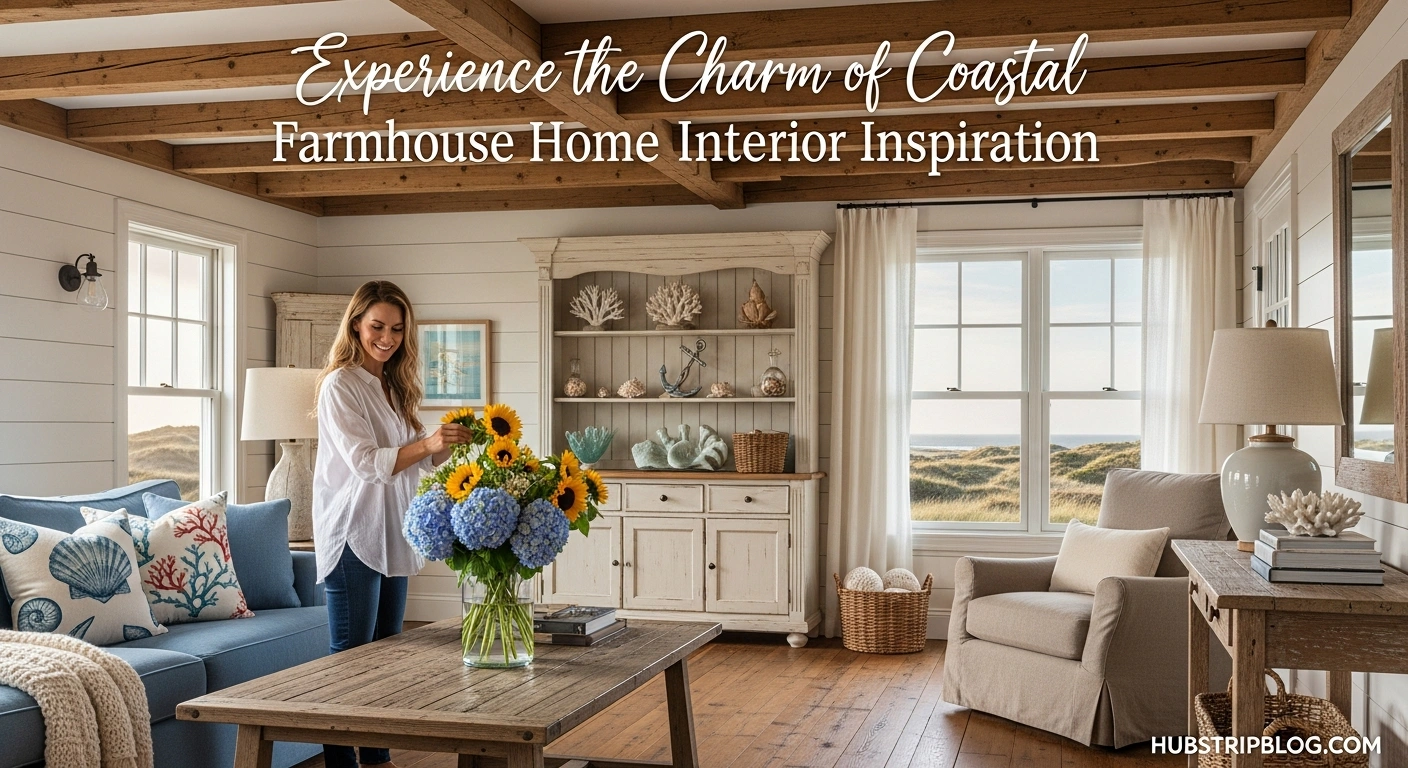Experience the Charm of Coastal Farmhouse Home Interior Inspiration 2025 4 Coastal Farmhouse Home Interior