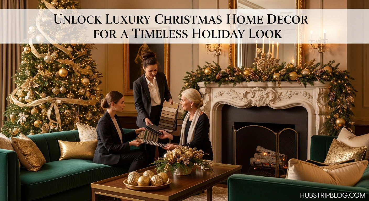 Unlock Luxury Christmas Home Decor for a Timeless Holiday Look 2025 5 Luxury Christmas Home Decor