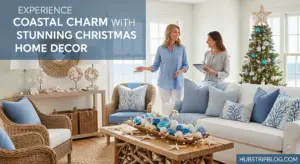 Experience Coastal Charm with Stunning Christmas Home Decor 2025