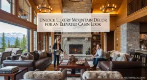 Unlock Luxury Mountain Decor for an Elevated Cabin Look 2025