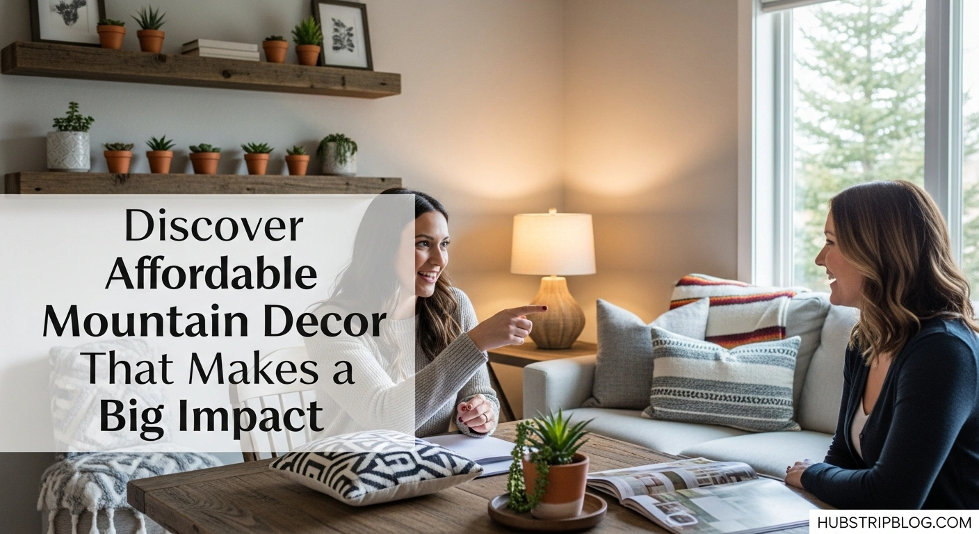 Affordable Mountain Decor