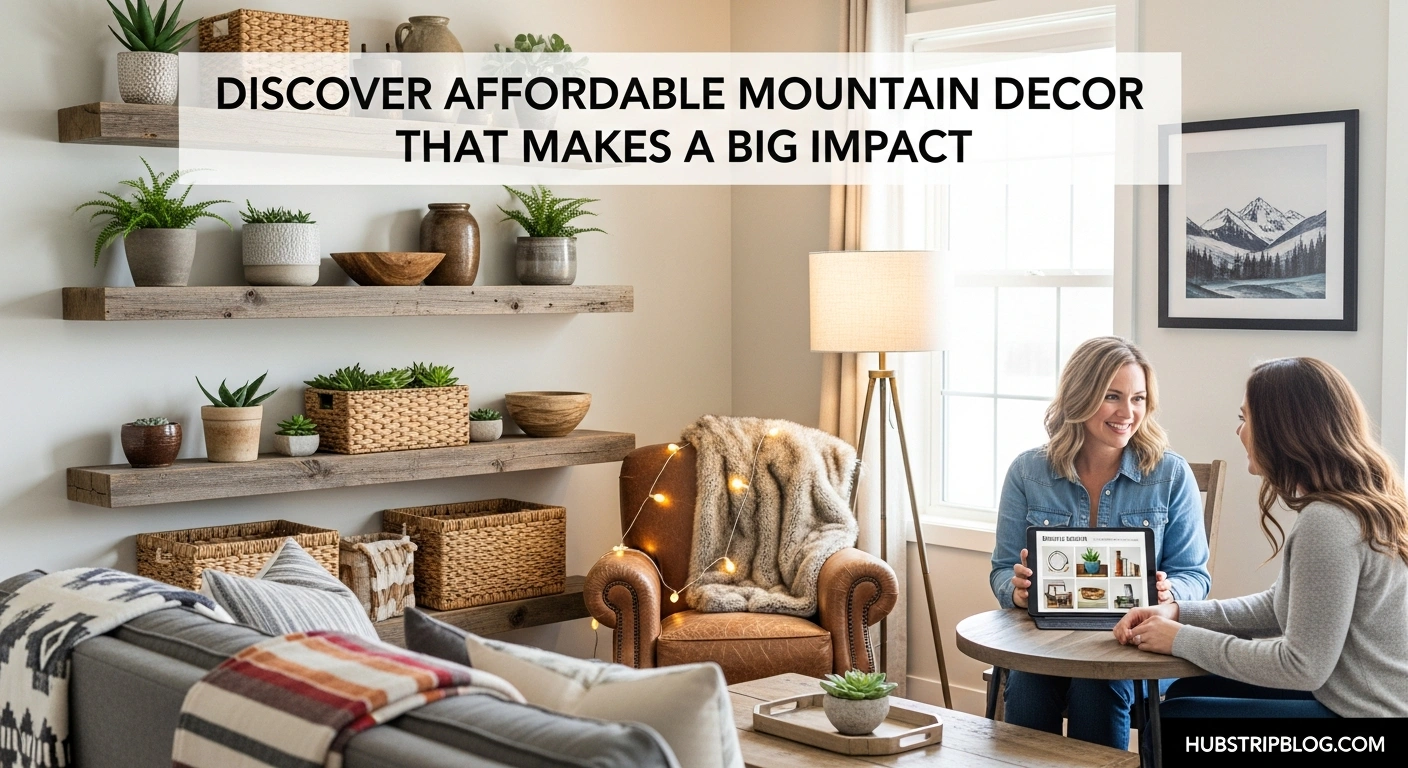 Affordable Mountain Decor