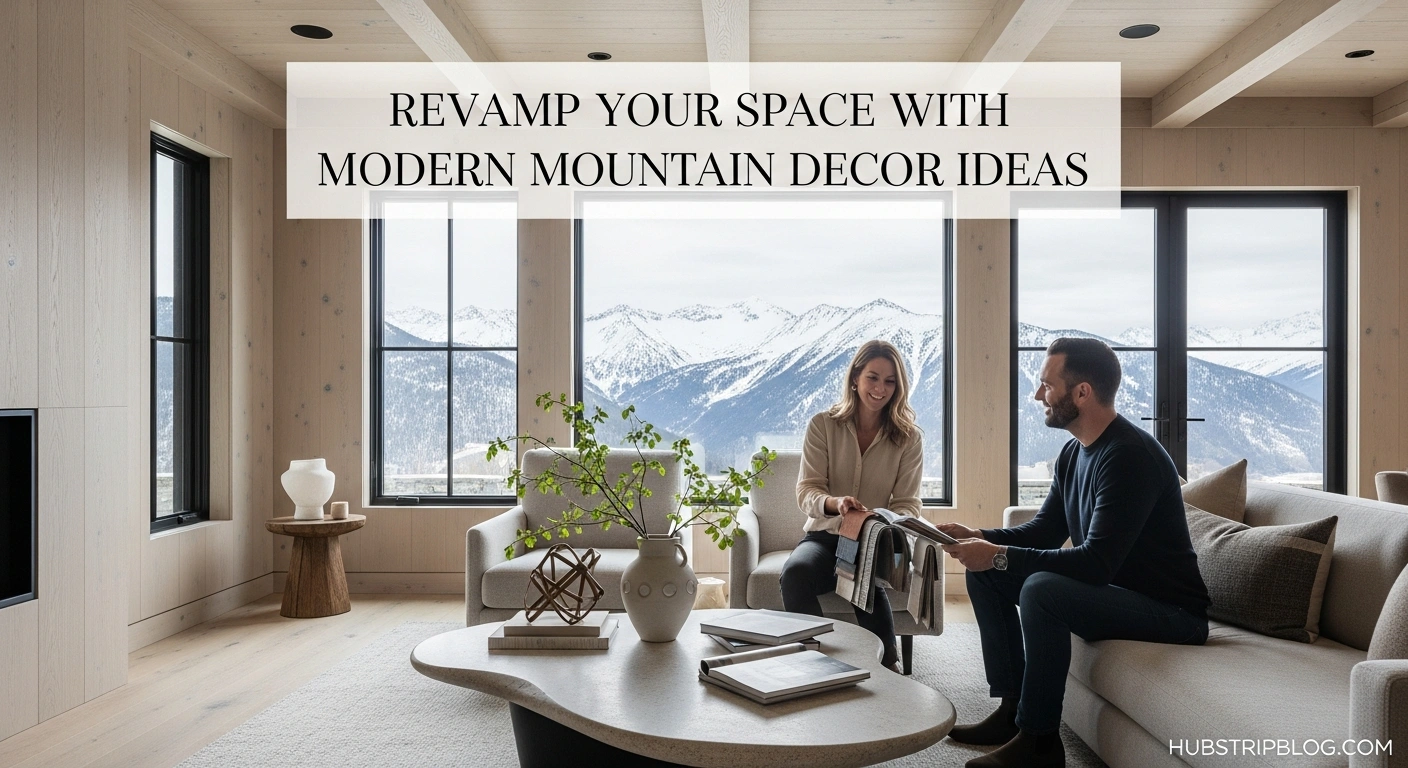 Modern Mountain Decor Ideas