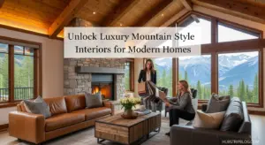 Unlock Luxury Mountain Style Interiors for Modern Homes 2025 !