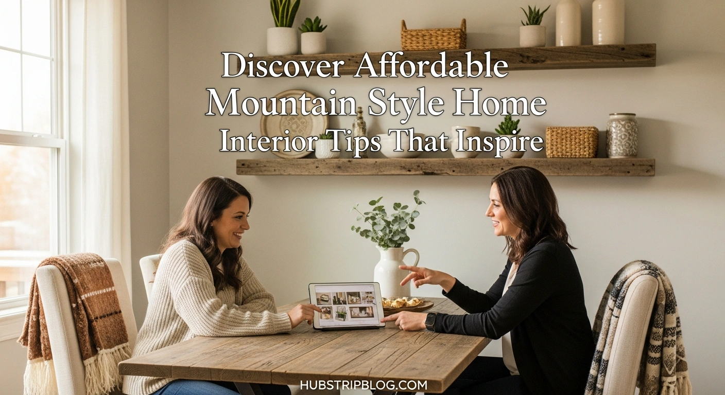 Affordable Mountain Style Home Interior Tips