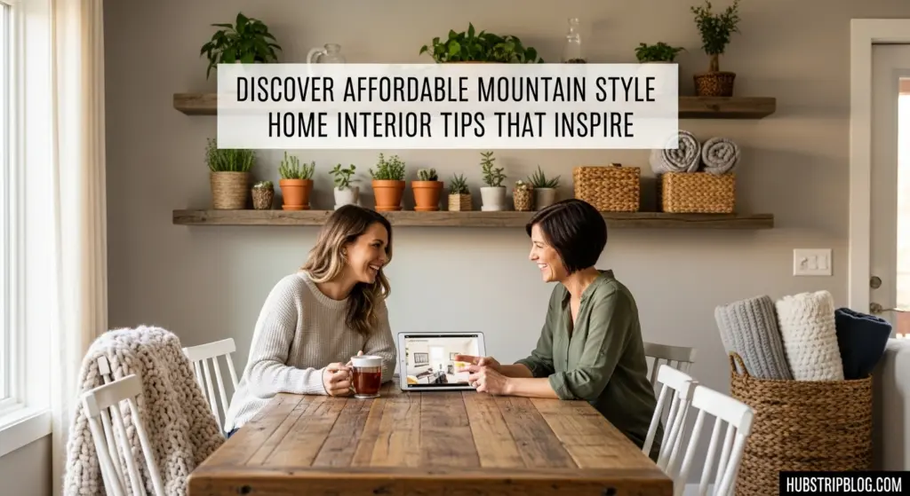 Affordable Mountain Style Home Interior Tips