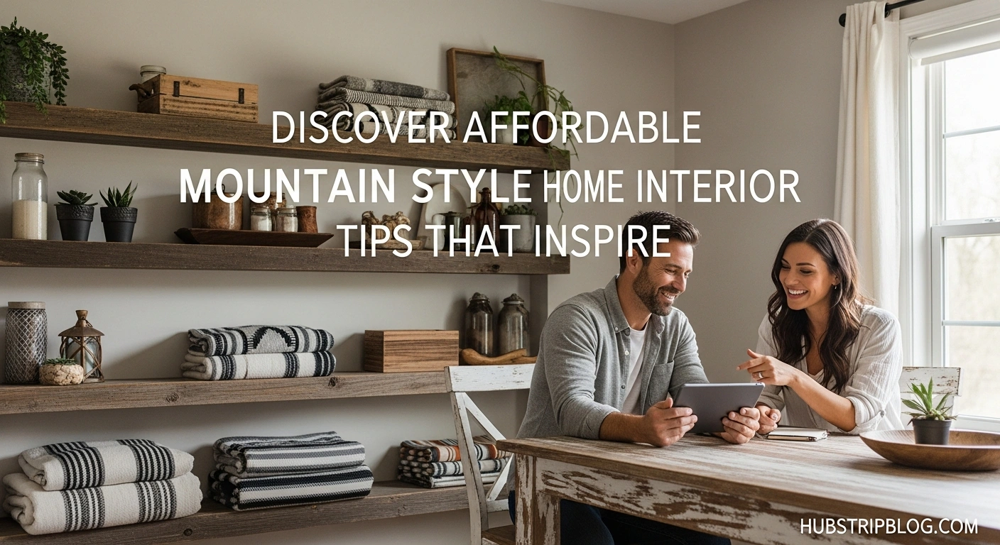 Affordable Mountain Style Home Interior Tips