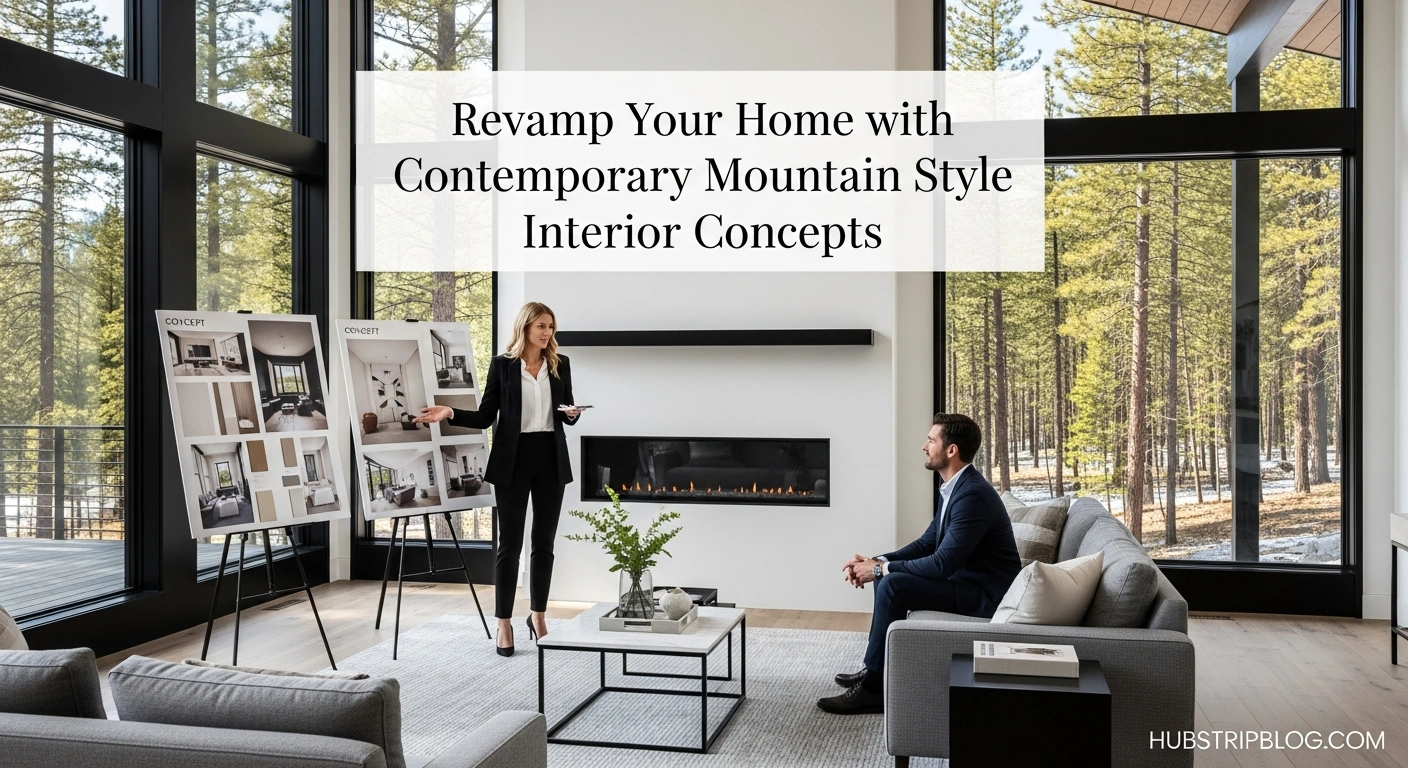 Contemporary Mountain Style Interior