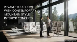 Brilliant ! Revamp Your Home with Contemporary Mountain Style Interior Concepts 2025