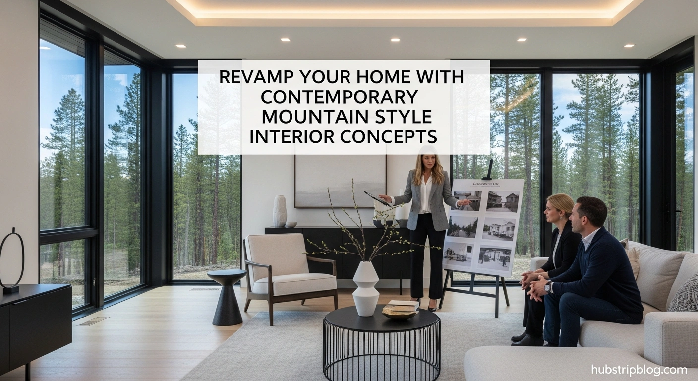 Contemporary Mountain Style Interior
