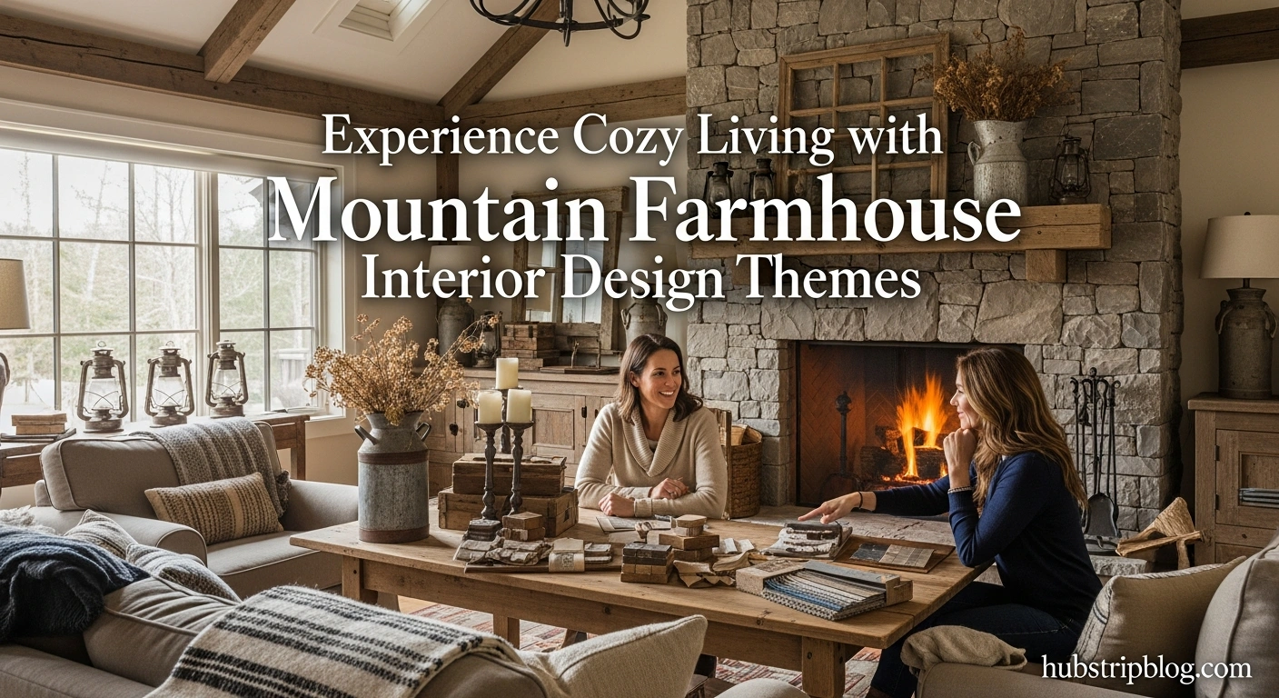 Mountain Farmhouse Interior Design Themes