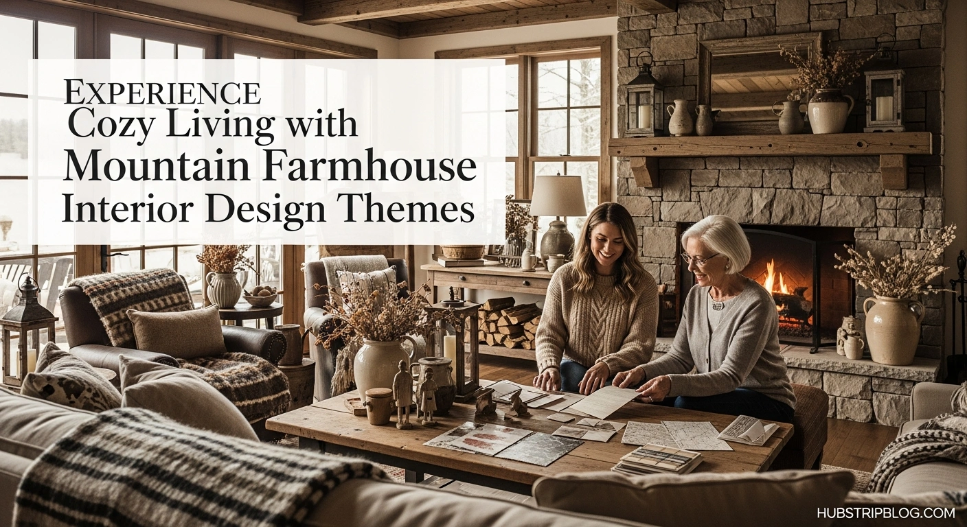 Mountain Farmhouse Interior Design Themes