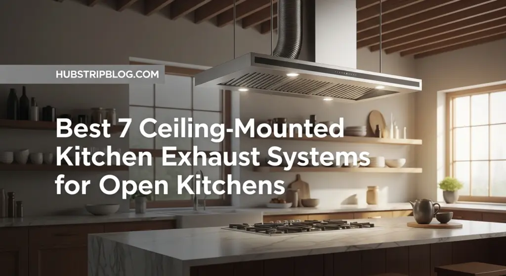 Best 7 Ceiling-Mounted Kitchen Exhaust Systems for Open Kitchens