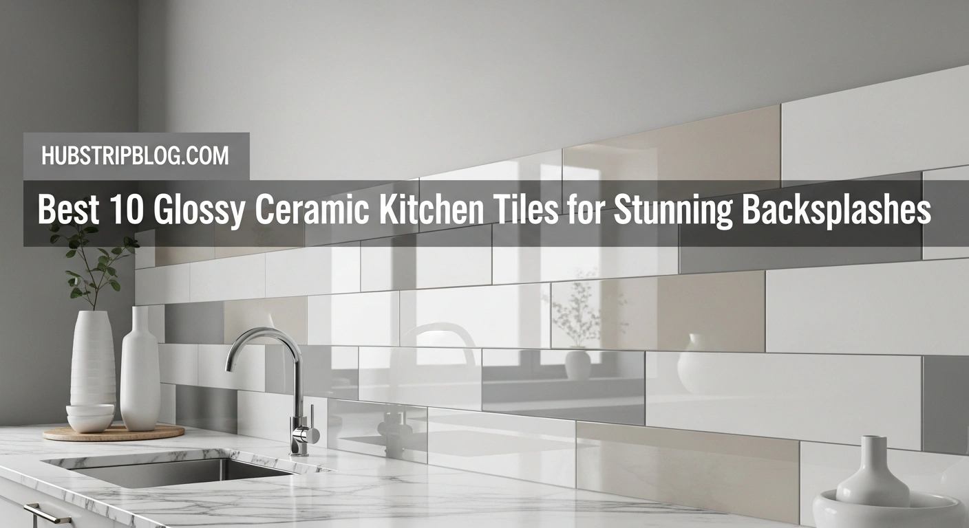 Best 10 Glossy Ceramic Kitchen Tiles for Stunning Backsplashes