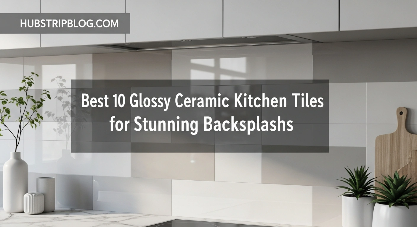 Best 10 Glossy Ceramic Kitchen Tiles for Stunning Backsplashes
