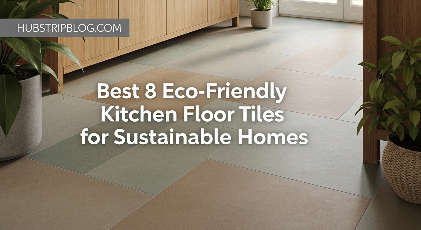 Best 8 Eco-Friendly Kitchen Floor Tiles for Sustainable Homes